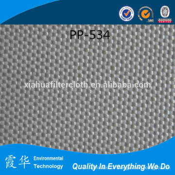 PP fabric filter cloth for bag filters